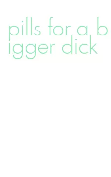 pills for a bigger dick