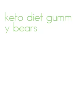 keto diet gummy bears