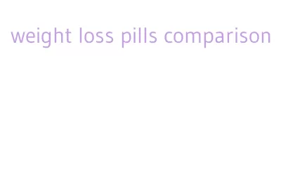 weight loss pills comparison