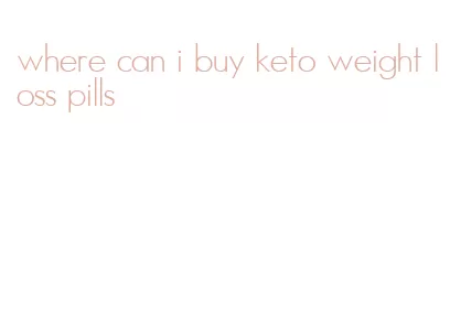 where can i buy keto weight loss pills