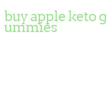 buy apple keto gummies