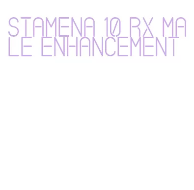 stamena 10 rx male enhancement
