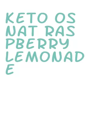 keto os nat raspberry lemonade
