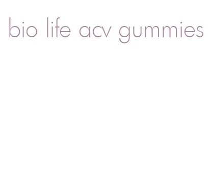 bio life acv gummies