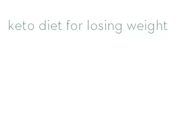 keto diet for losing weight