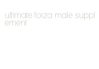 ultimate forza male supplement