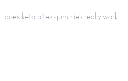 does keto bites gummies really work
