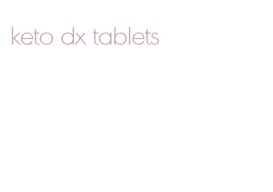 keto dx tablets