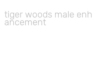 tiger woods male enhancement