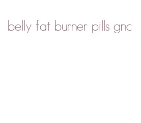 belly fat burner pills gnc