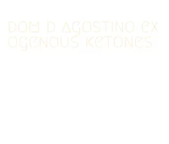 dom d agostino exogenous ketones