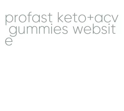 profast keto+acv gummies website