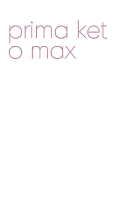 prima keto max