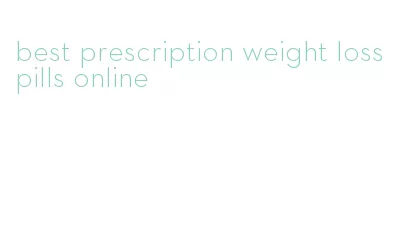 best prescription weight loss pills online