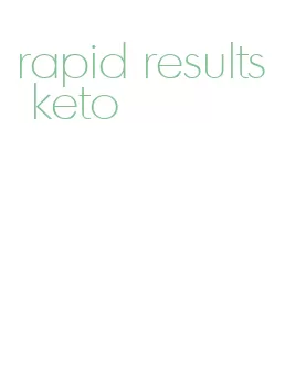 rapid results keto