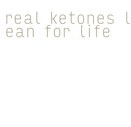real ketones lean for life