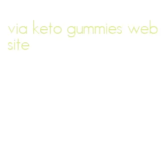 via keto gummies website