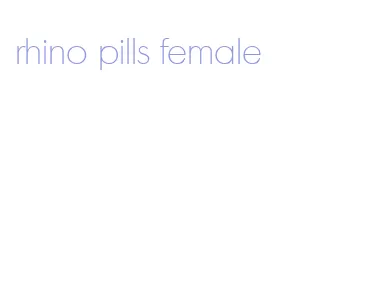 rhino pills female