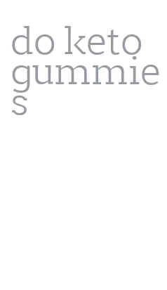 do keto gummies