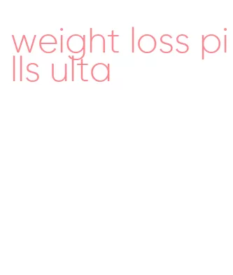 weight loss pills ulta