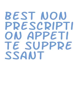 best non prescription appetite suppressant