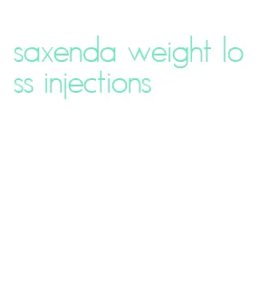 saxenda weight loss injections
