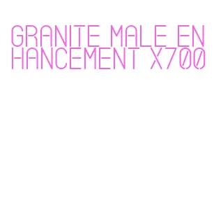granite male enhancement x700