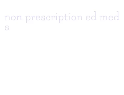 non prescription ed meds