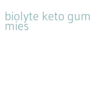 biolyte keto gummies