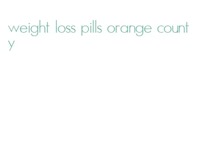 weight loss pills orange county