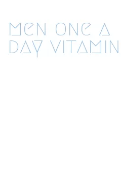 men one a day vitamin