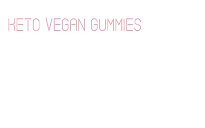 keto vegan gummies