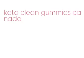 keto clean gummies canada