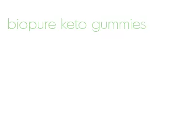 biopure keto gummies