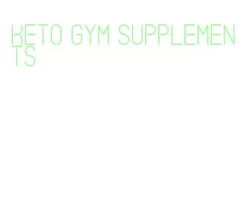 keto gym supplements