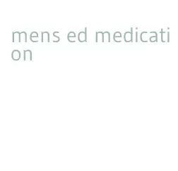 mens ed medication